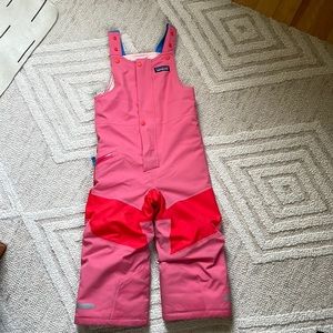 Patagonia Toddler Snow Pile Bib Snow Pants size 3t